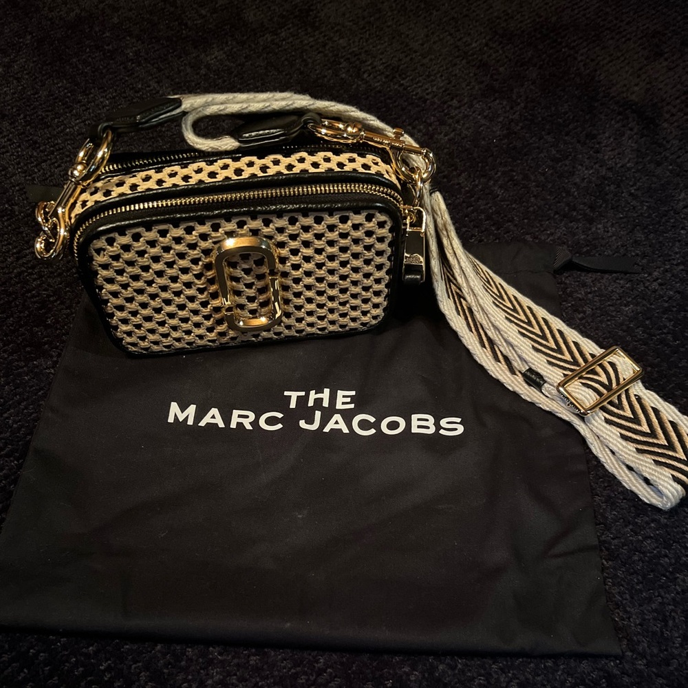 Marc Jacobs The Woven Snapshot Crossbody